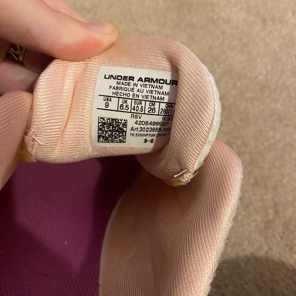 Under Armour Charged Breathe Running Shoes - Picture 9 of 10